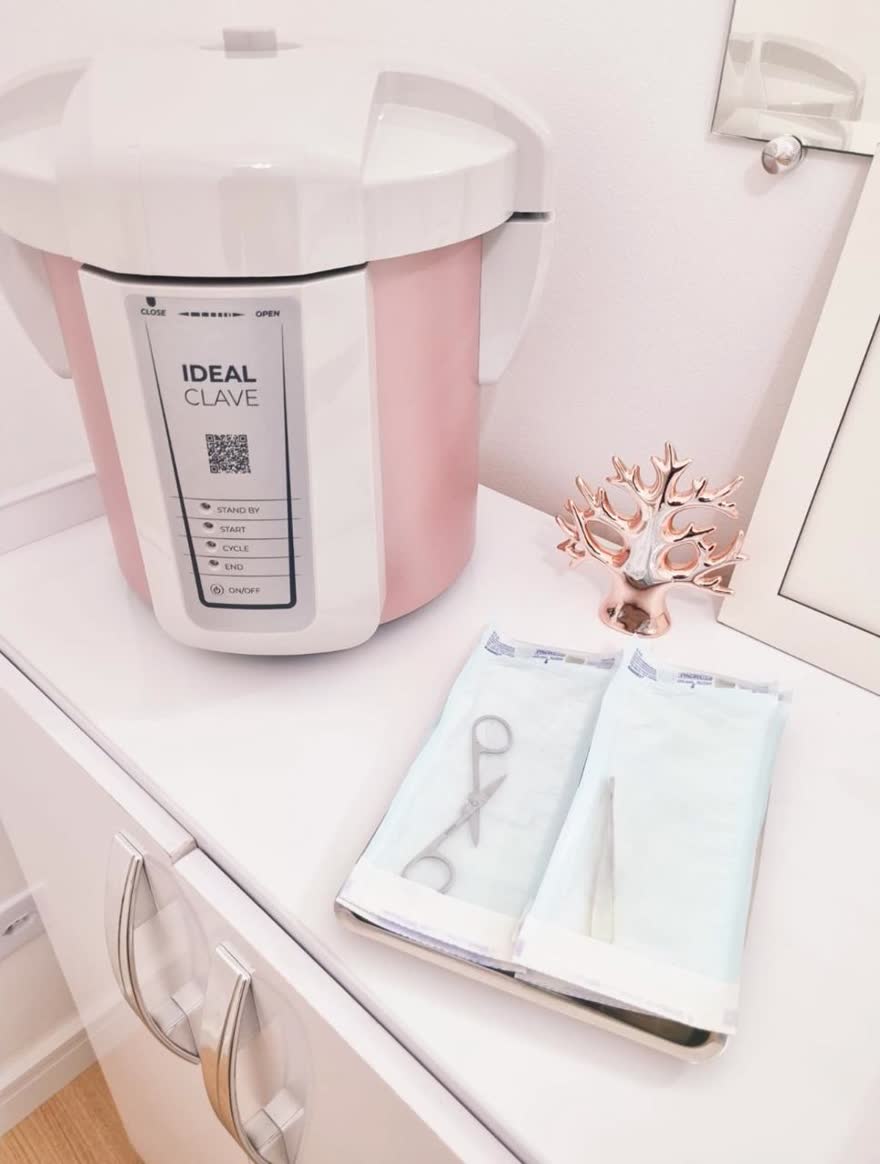 Autoclave · esterilização — Nádia Benevides Studio